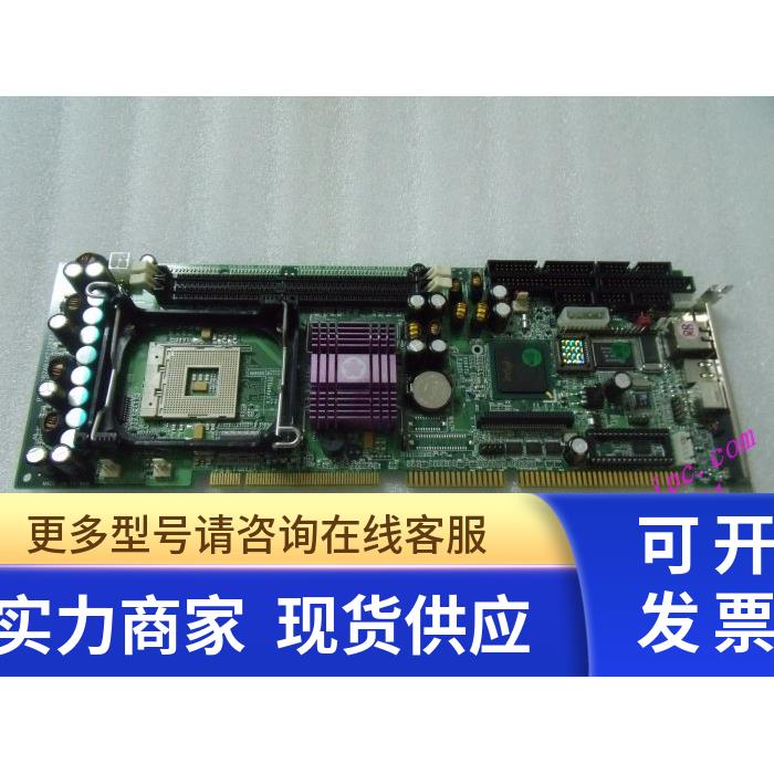 台湾瑞传 ROBO-8712VLA BIOS R1.00 工控机主板 带CPU 内存 风扇