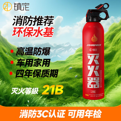 镇定车载灭火器水基小型便携