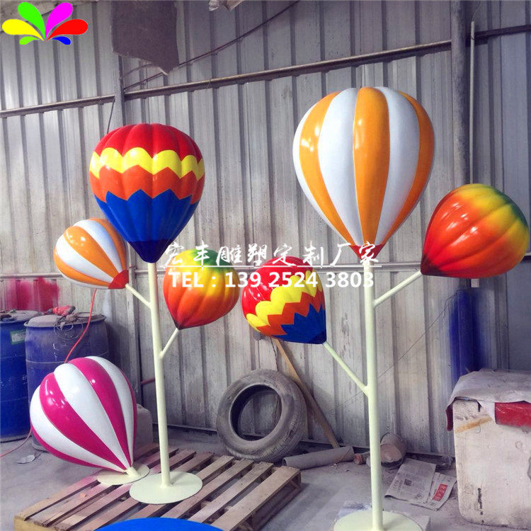 玻璃钢气球热气球雕塑摆件公园广场步行街商场开业美陈店庆道具在类目 家居饰品, 摆件中 - 来自Buy2taobao.com提供专业的淘宝代购服务