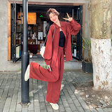 【现货】安可拉红时尚两件套装有买家秀301A-8981-P155-K228，女装套装/套裙，2C301