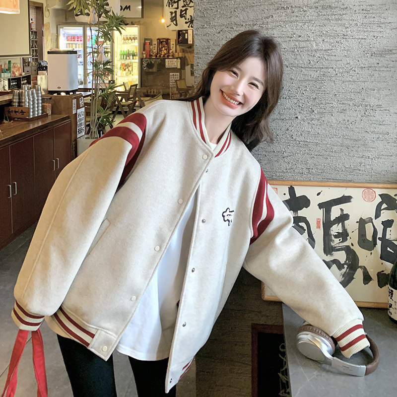 【现货】新款毛呢棒球服90羽绒外套301A-8615-P255-K398,女装羽绒服,2C301