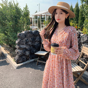 【现货】长袖碎花 仙女连衣裙301A-8812-P115-K168图片