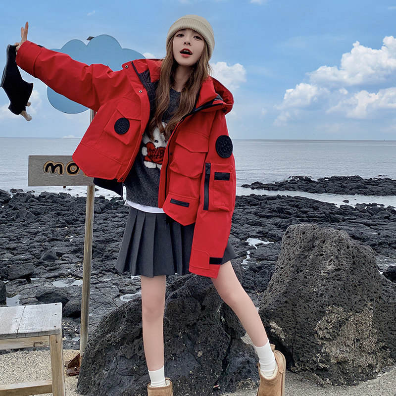 现货新款冲锋衣羽绒服90白鸭绒301A-8561-P325-K488,女装羽绒服,2C301