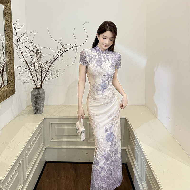 新中式国风改良旗袍连衣裙