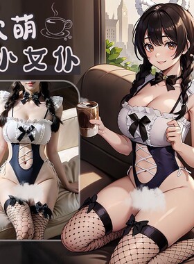 辣妹纯欲二次元镂空开裆连体衣清纯小胸情侣约会制服qqny睡衣