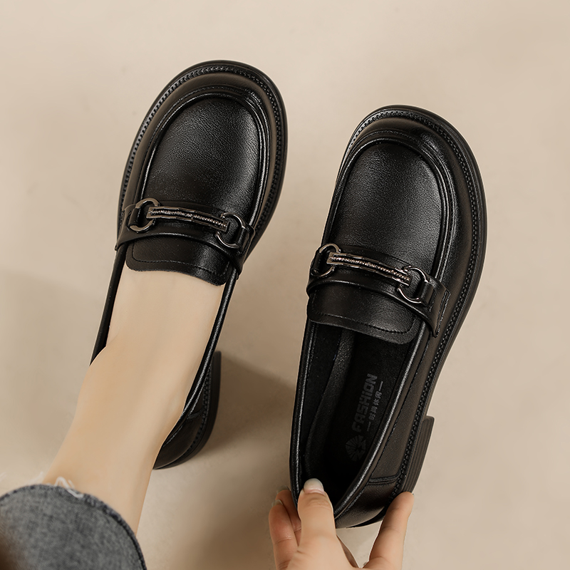 软底妈妈鞋平底舒适单鞋