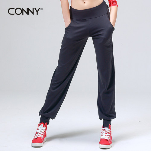 康尼conny新款收口服装舞蹈裤