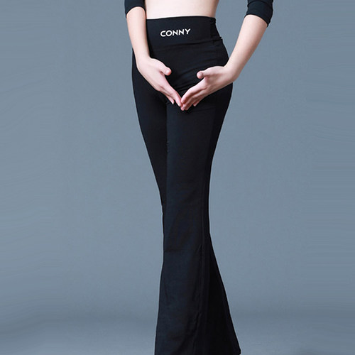 conny康尼正品舞蹈裤牛奶丝微喇