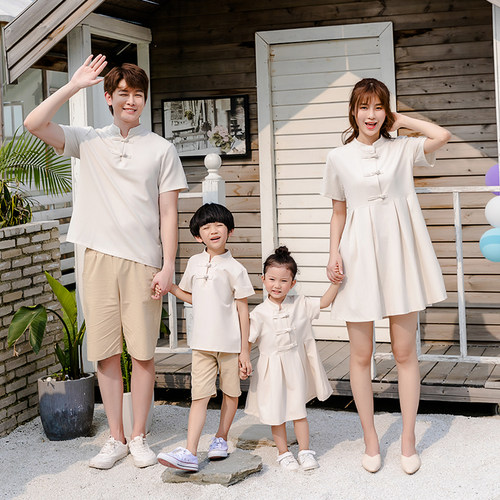 不一样的亲子装洋气汉服