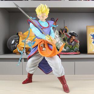 七龙珠 界王神悟饭 GK魔改 孙悟饭 执剑 重涂 手办动漫模型摆件