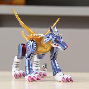 数码暴龙宝贝动漫周边公仔桌搭摆件钢铁加鲁鲁兽手办二次元模型
