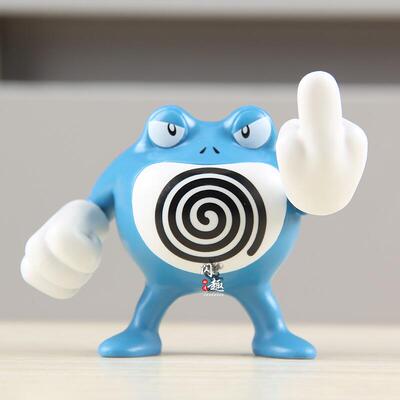 口袋神奇动漫周边玩具公仔猫鼬蚊BK香泳士中指快BK泳蛙牛蛙君手办