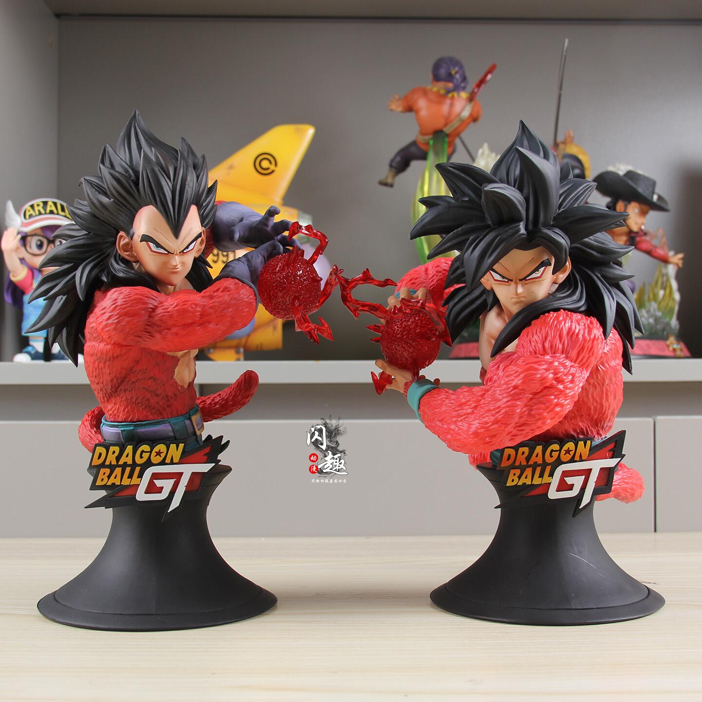 七龙珠二次元动漫周边模型摆件VF超四悟空贝吉塔半身雕像手办潮玩