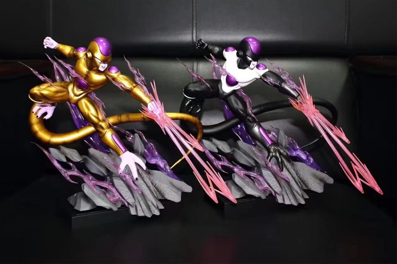 七龙珠 反派角色 花二轮 黑金 黄金 弗利萨 手办 模型摆件周边