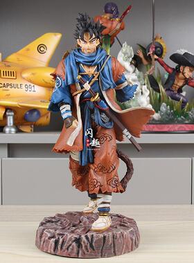 七龙珠 LK 武士青年悟饭 未来 断臂 GK 手办模型摆件动漫周边礼物