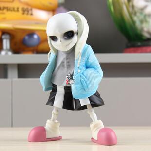 游戏周边桌面机箱车载摆件传说之下扫地僧杉斯sans潮玩模型GK手办