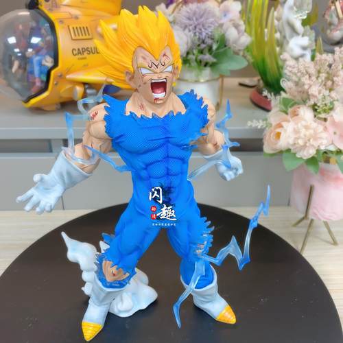 七龙珠手办系列 BT 自爆 魔贝 魔化贝吉塔 GK手办 雕像 模型 摆件