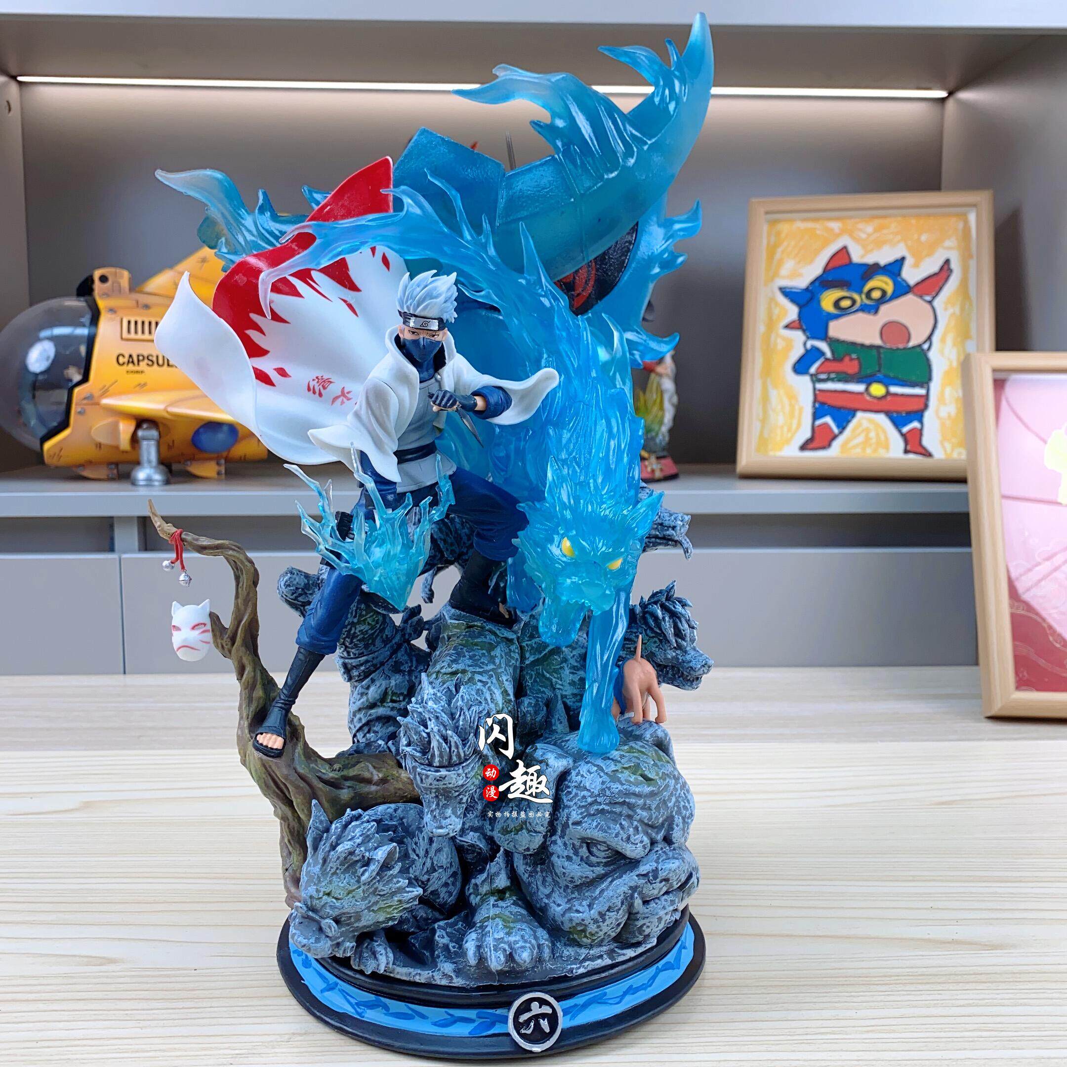 火影忍者cs 六代目火影 旗木卡卡西 拷贝忍者 gk手办模型雕像摆件