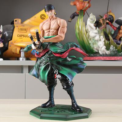 海贼草帽团Zoro联名金山  两年后索隆 拔刀索隆手办动漫模型摆件