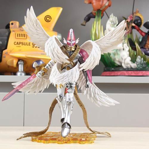 数码暴龙宝贝巨浪神圣天使兽GK完全体手办动漫二次元桌面摆件