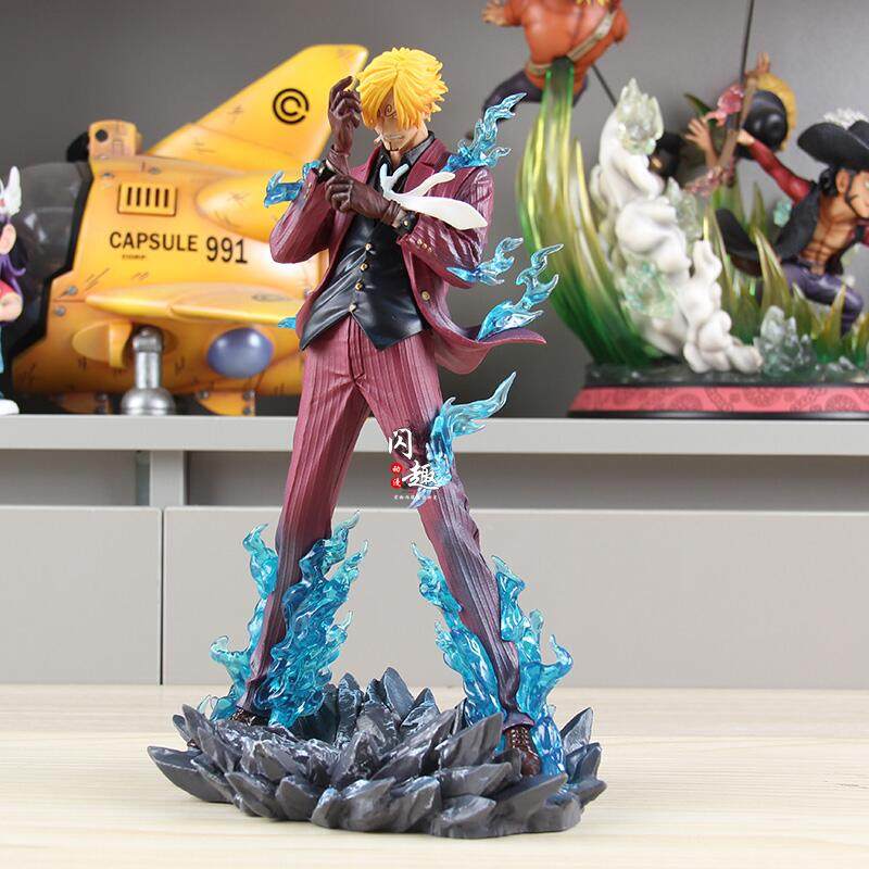 动漫周边雕像摆件天绘山治GK手办二次元航海模型潮玩礼物
