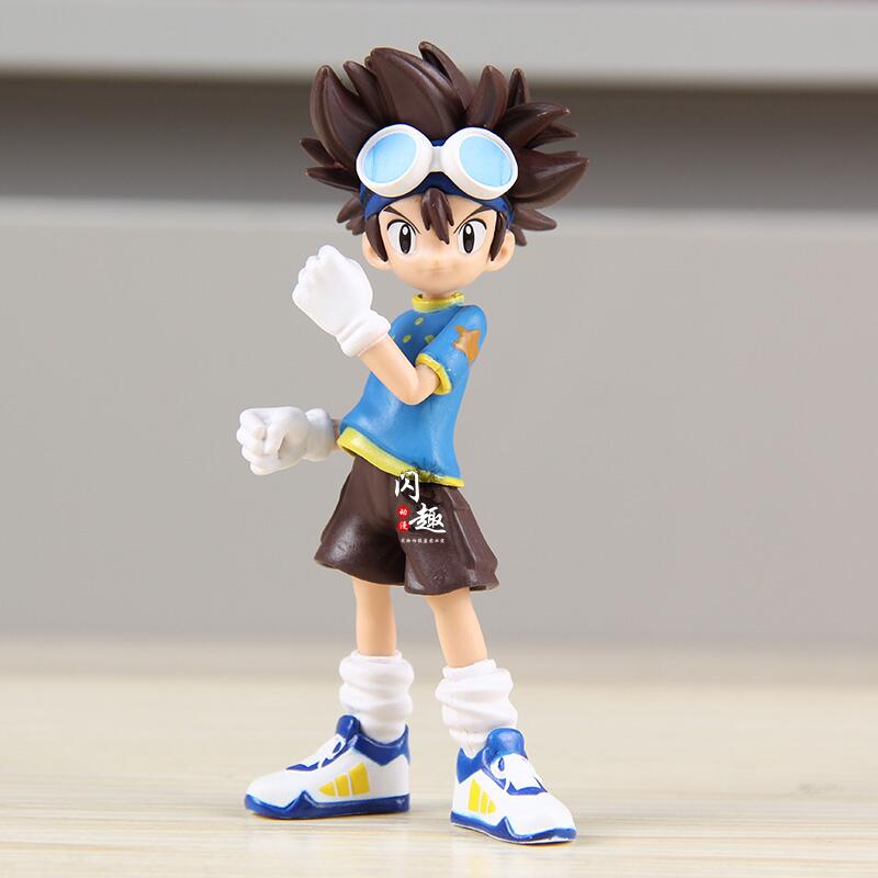 数码宝贝潮玩手办套装加布兽公仔