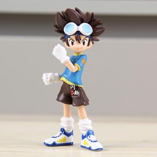 数码暴龙宝贝动漫模型手办套装八神太一亚古大兽加布兽公仔摆件