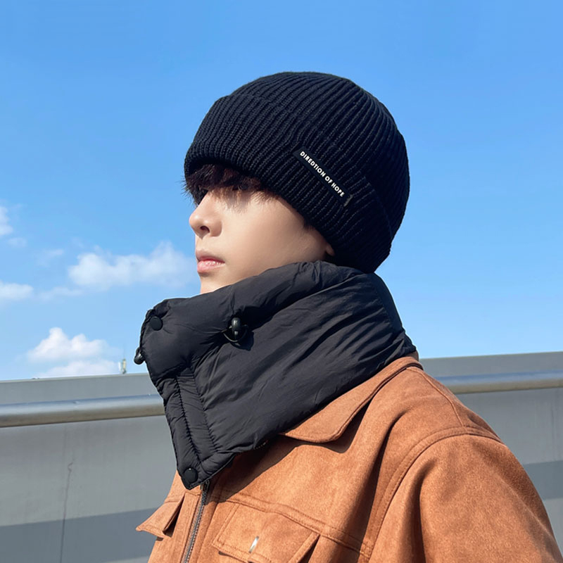 秋冬保暖针织帽毛线护耳