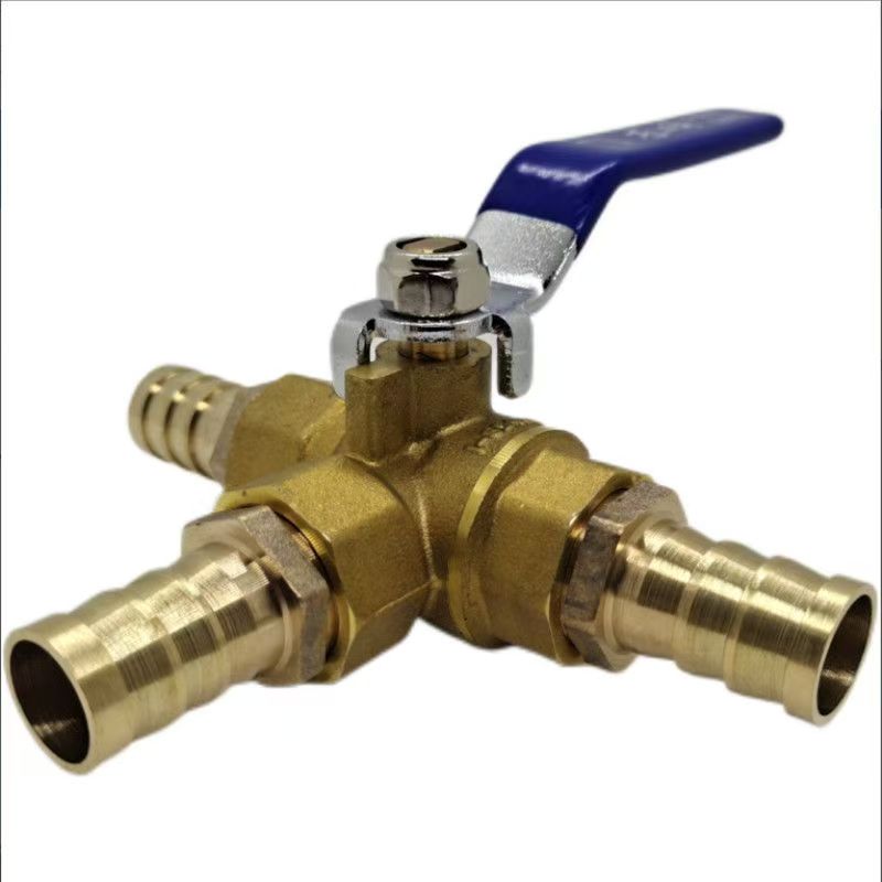 宝塔咀铜三通球阀水管改装