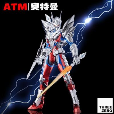 2025新款布鲁可拼装模型奥特曼男孩可动黄金赛罗玩具闪耀帅气来袭