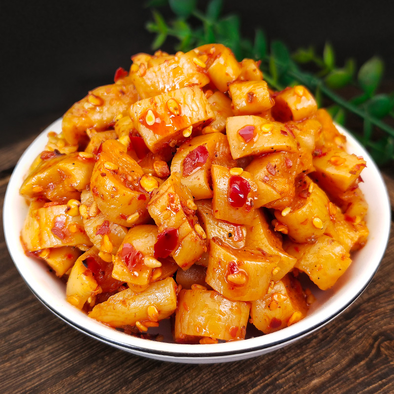 湖南特产嘎嘣脆萝卜干麻辣