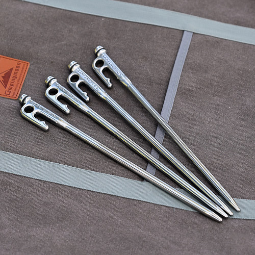 柯曼帐篷钉不锈钢天幕地钉