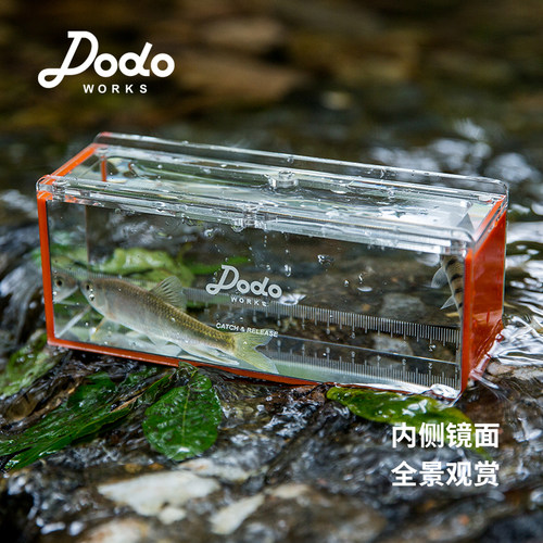 渡渡鸟小物钓观鱼盒透明装鱼