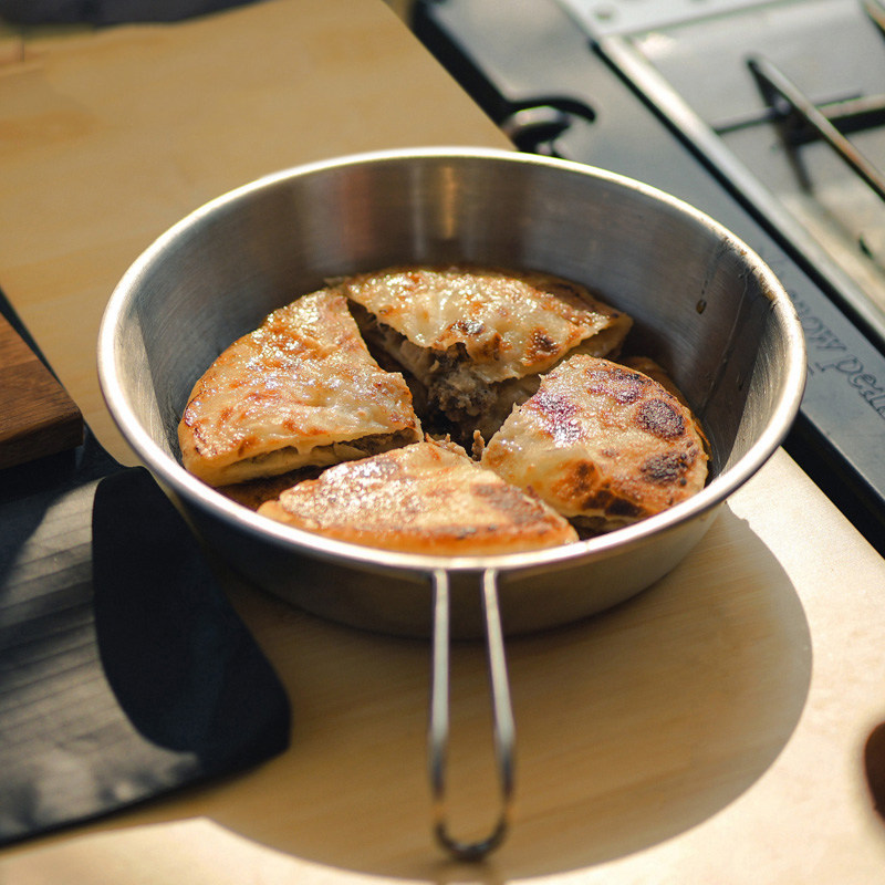 千风户外露营雪拉碗不锈钢餐具