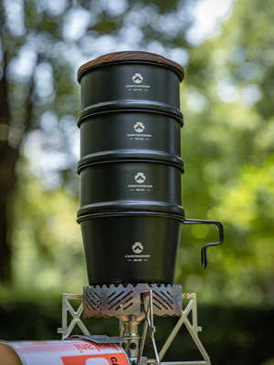 柯曼户外露营蒸屉野餐