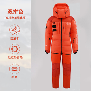 High Rock/天石鹅铠甲高山连体羽绒服900蓬鹅绒登山服GX323