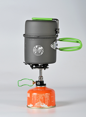 瑞典Optimus户外徒步登山露营SOLO单人炉头套锅轻量化小型瓦斯炉