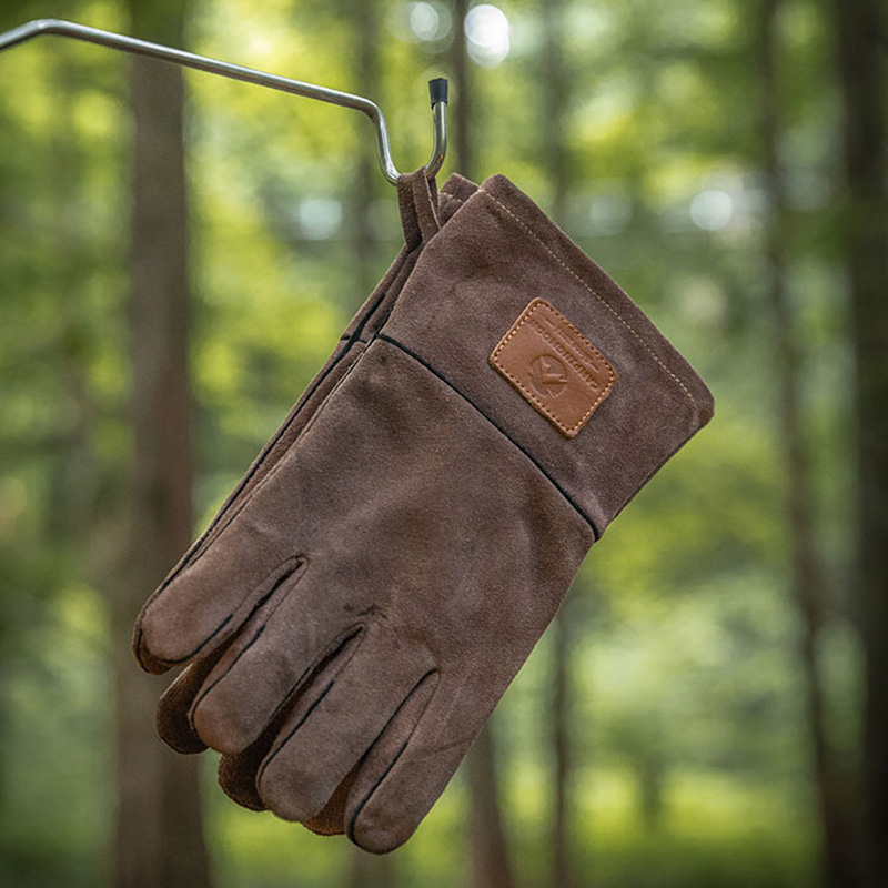 柯曼户外露营焚火手套