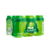 U先试用 天地壹号苹果醋饮料330ml 6罐清爽解腻0脂肪低能量