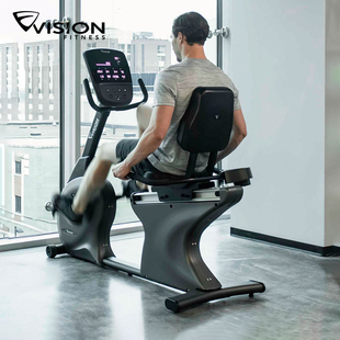 美国乔山健身车R60自发电卧式 磁控动感健身自行车家用健身房器材
