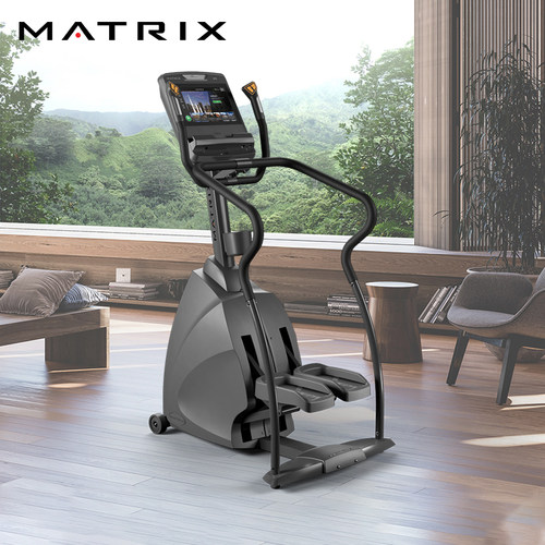 乔山踏步机自发电磁控登山健身器