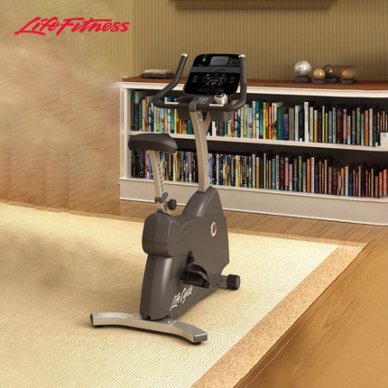 LifeFitness美国力健健身车C3自发电磁控动感单车家用健身房 进口