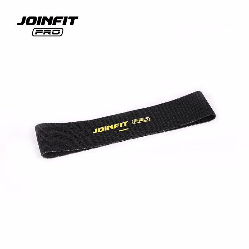 JOINFIT Pro针织腿部黑色弹力圈弹力带阻力带抗阻训练健身辅助