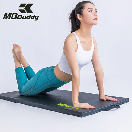 MDBuddy体操垫仰卧起坐垫25mm跳舞蹈普拉提瑜伽健身加厚减震地垫