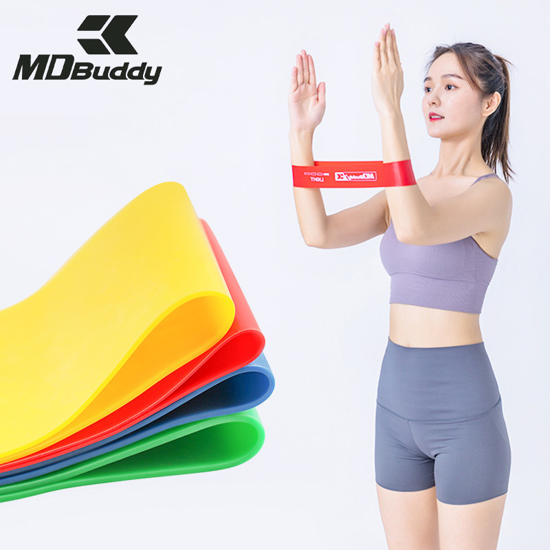 MDBuddy瑜伽拉力带弹力圈套件图片