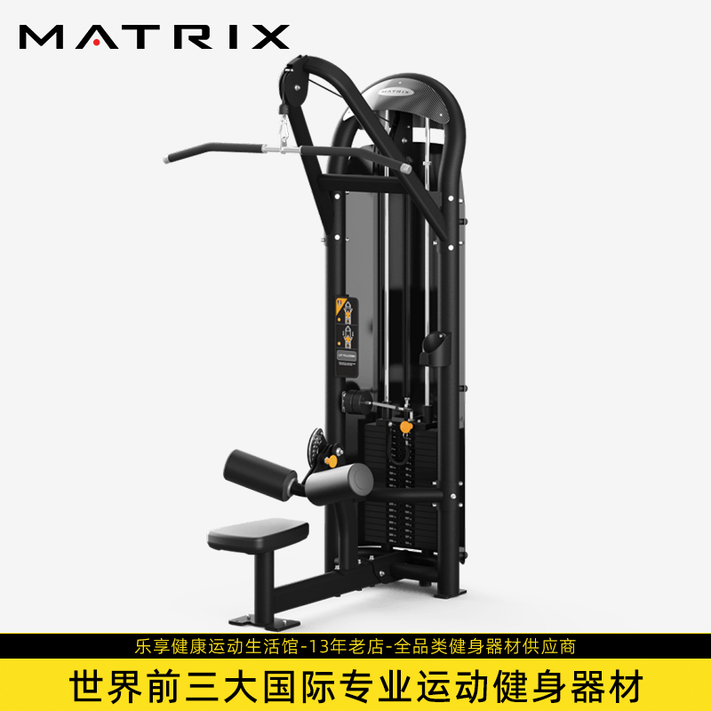 美国乔山MATRIX高位下拉训练器G3-S30训练背部肌肉健身房力量器材-封面