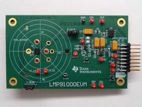 LMP91000EVM/NOPB 开发板 《 EVAL BOARD FOR LMP91000    》