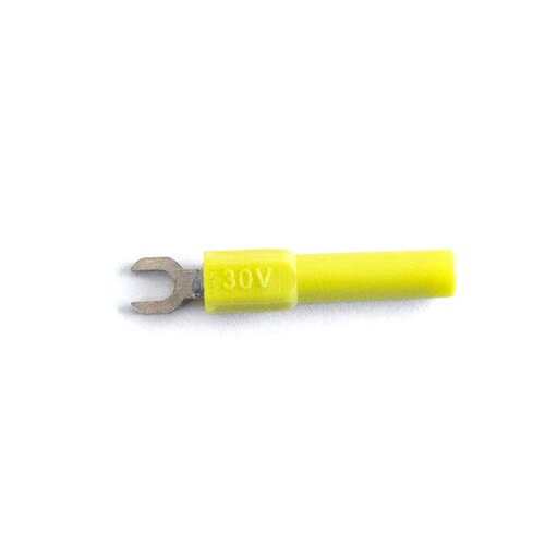 BU-30211A-4 连接器 《 ADAPT SPADE LUG TO BAN JACK YLW    》