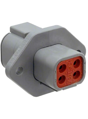 DTP04-4P-L012 连接器 《 CONN RCPT HSG 4POS    》
