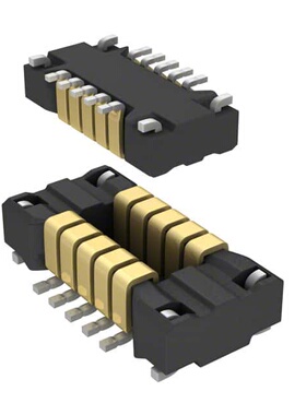 AXT610124 连接器 《 CONN HDR 10POS SMD GOLD    》